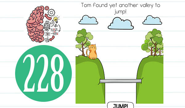 Brain Test Level 228 (NEW) Tom found yet another valley to