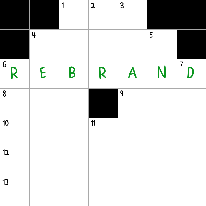 Corporate makeover NYT Crossword Clue