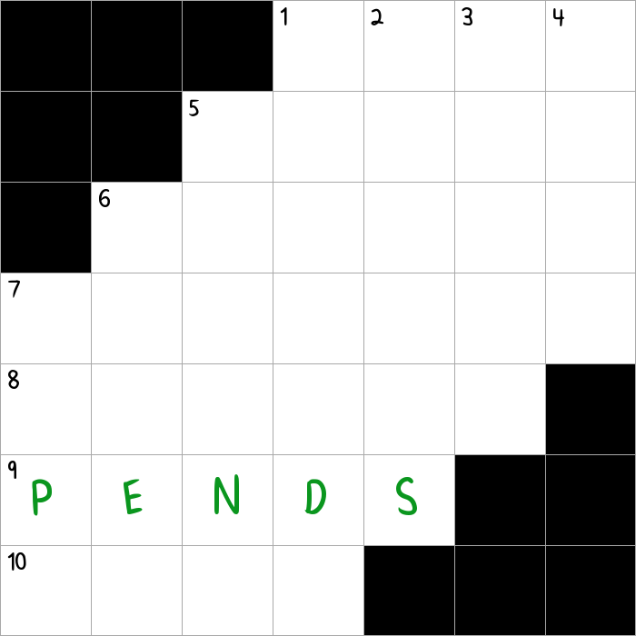 Awaits a final judgment NYT Crossword Clue