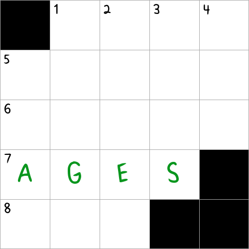 Matures, as cheese NYT Crossword Clue