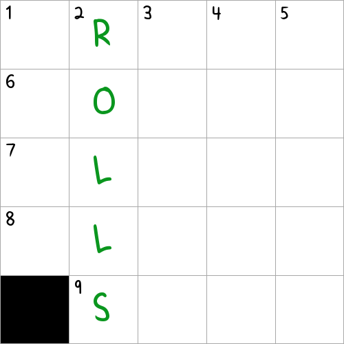 Toilet paper units NYT Crossword Clue