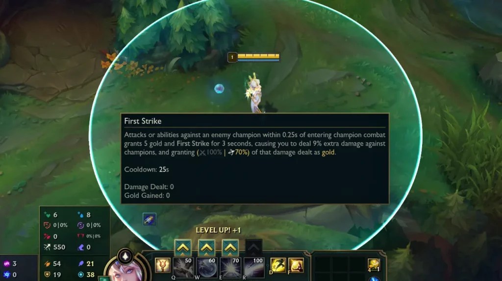 First Strike Rune How it Works & How Much Gold it Gives?