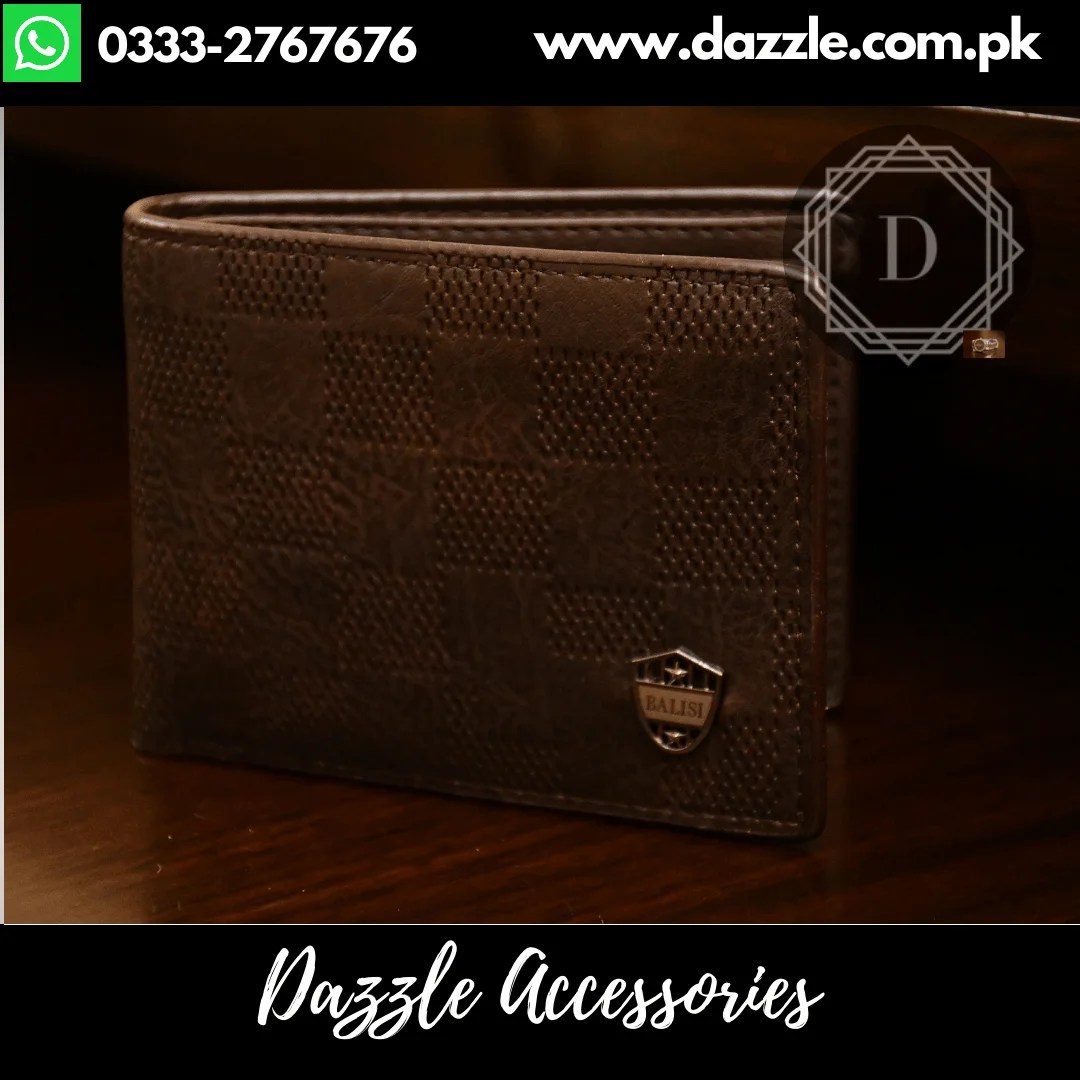 Grey Men Wallet Dazzle Accessories