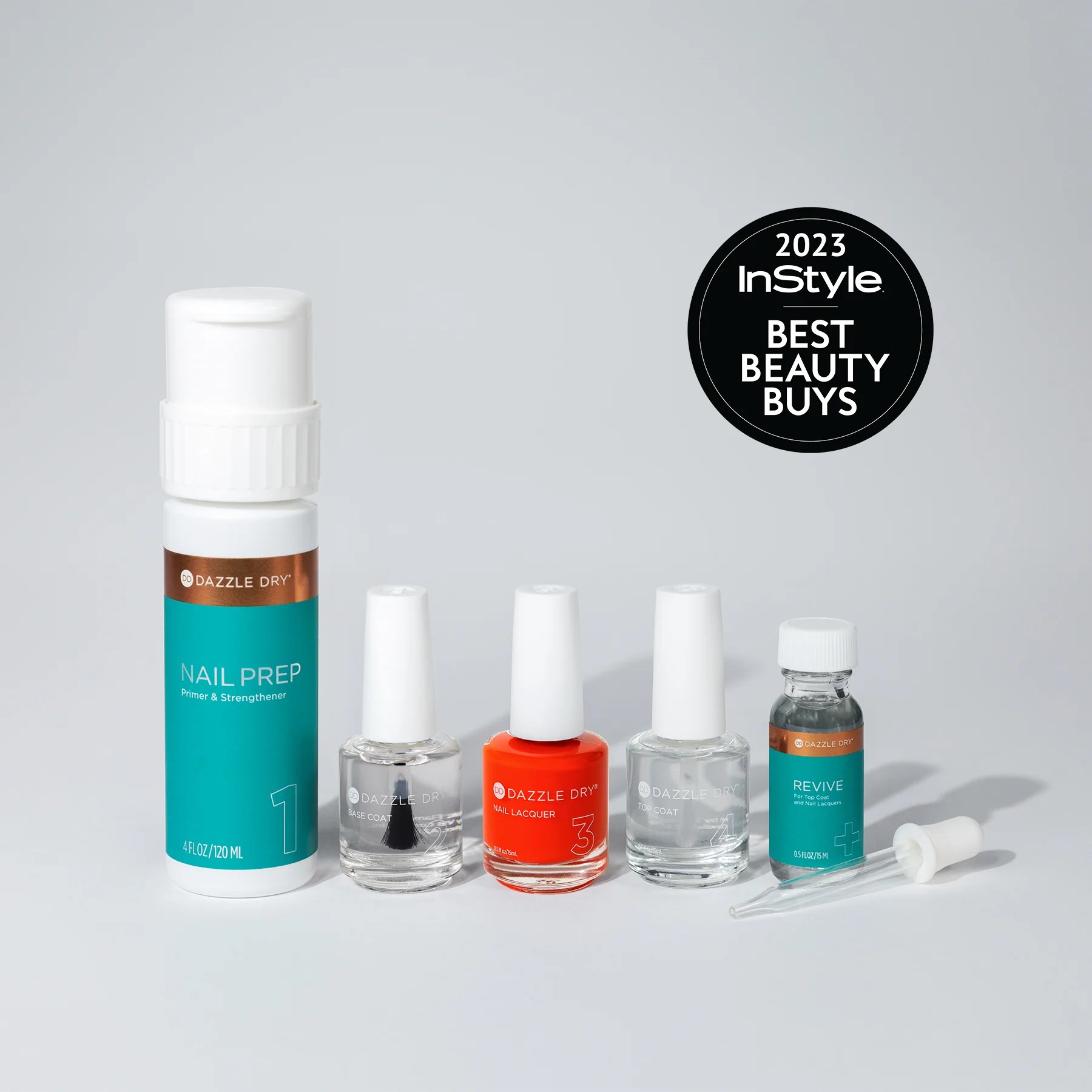 Red Hot Chili System Kit Nail Polish by Dazzle Dry