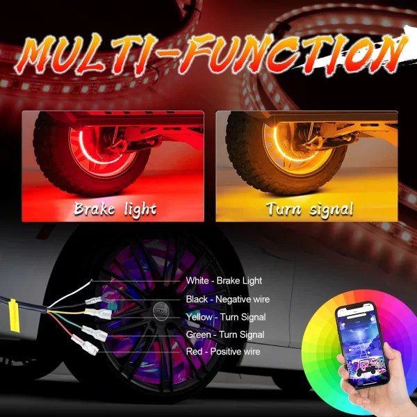 How To Install Led Strip Lights On Golf Cart