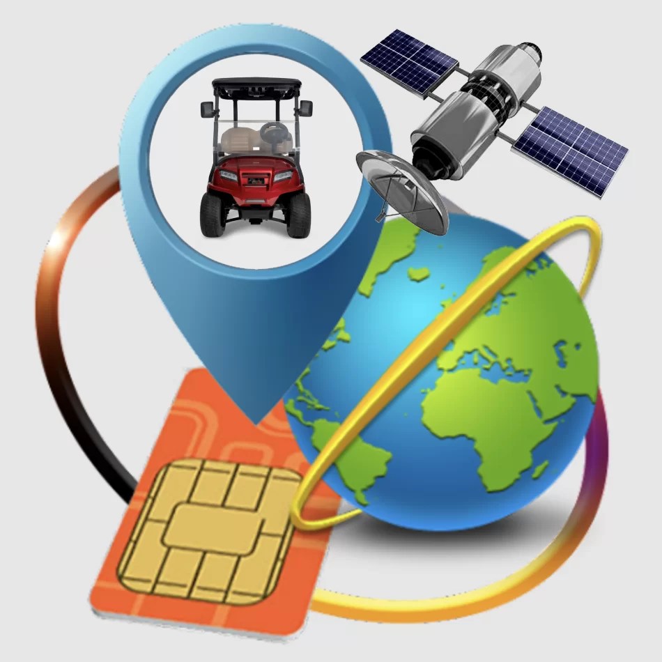 GPS Tracker for Golf Carts and ATVs Dazzle Ride