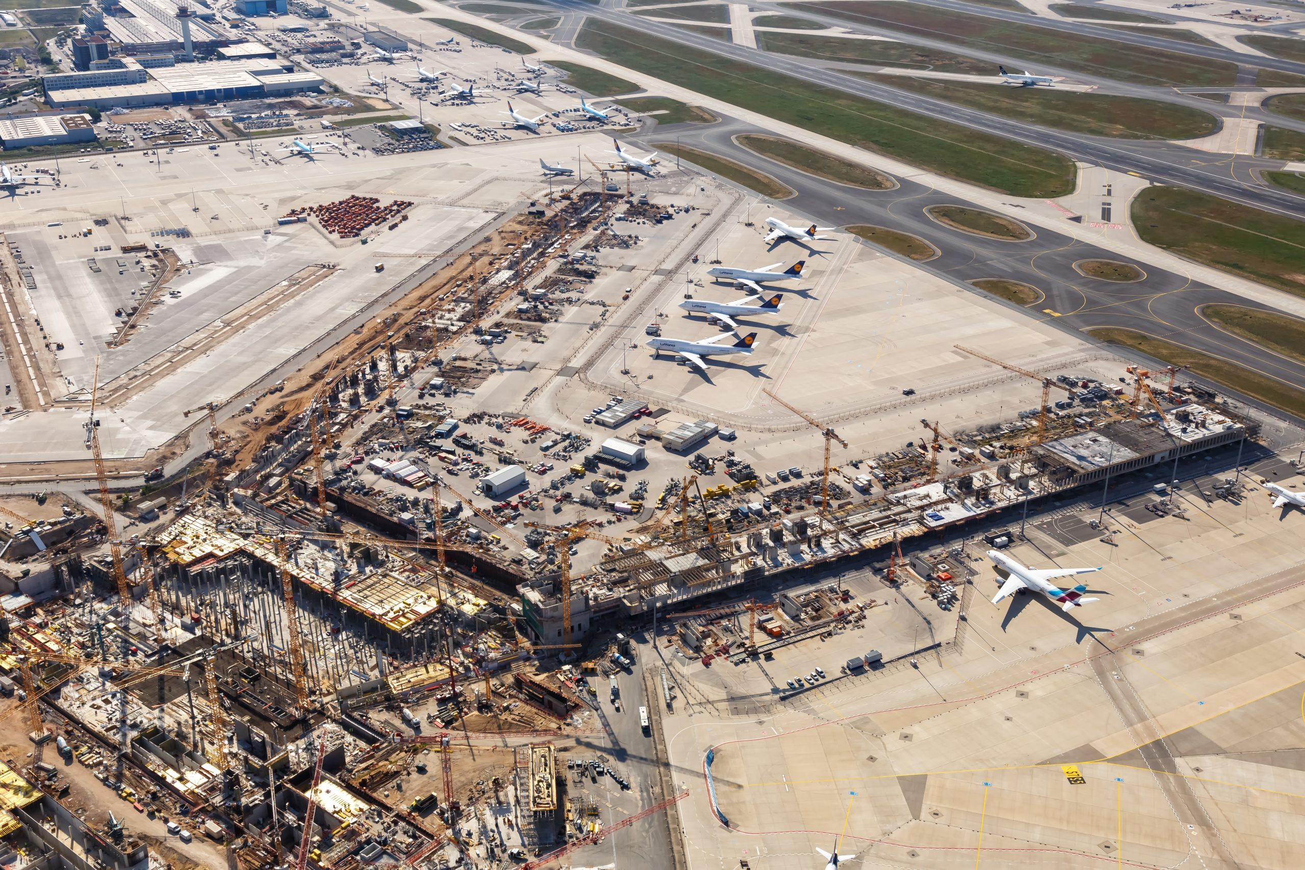 Terminal 3 Flughafen Frankfurt neue SPNVAnbindung DB E&C