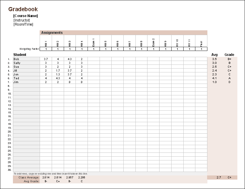 Worksheet Templates For Teachers —