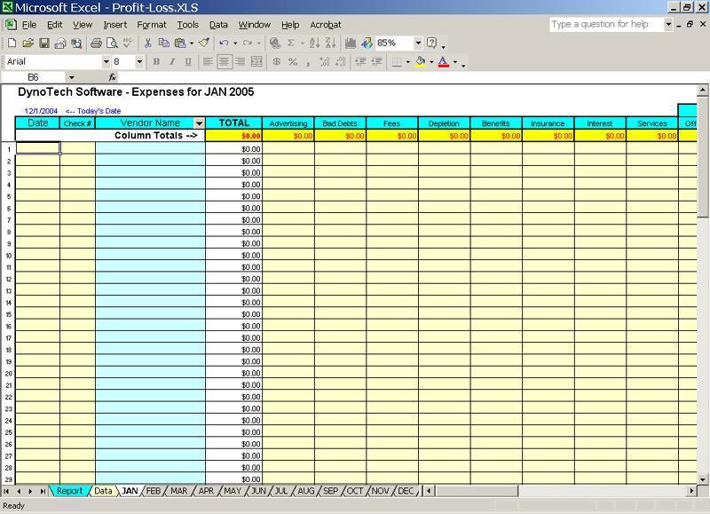 Free Excel Bookkeeping Templates — db-excel.com