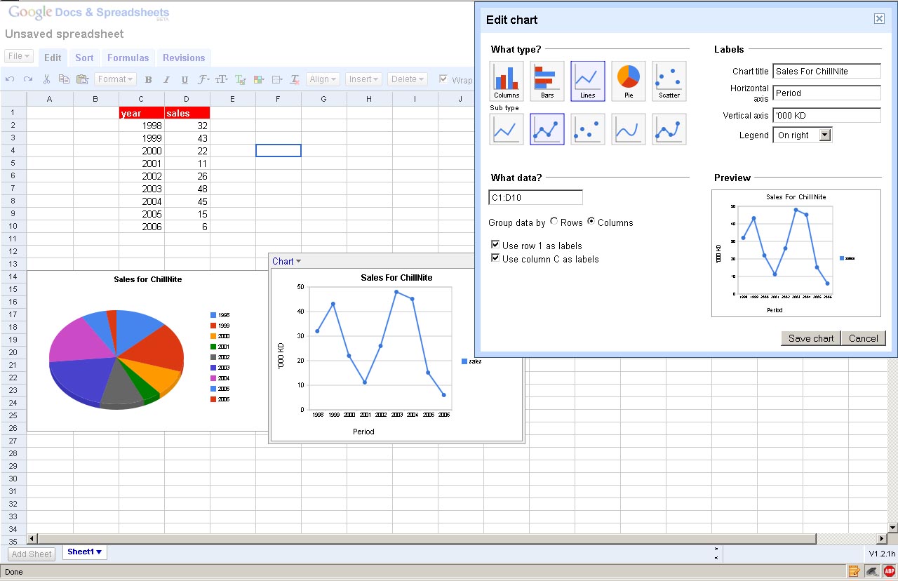 free spreadsheet programs —