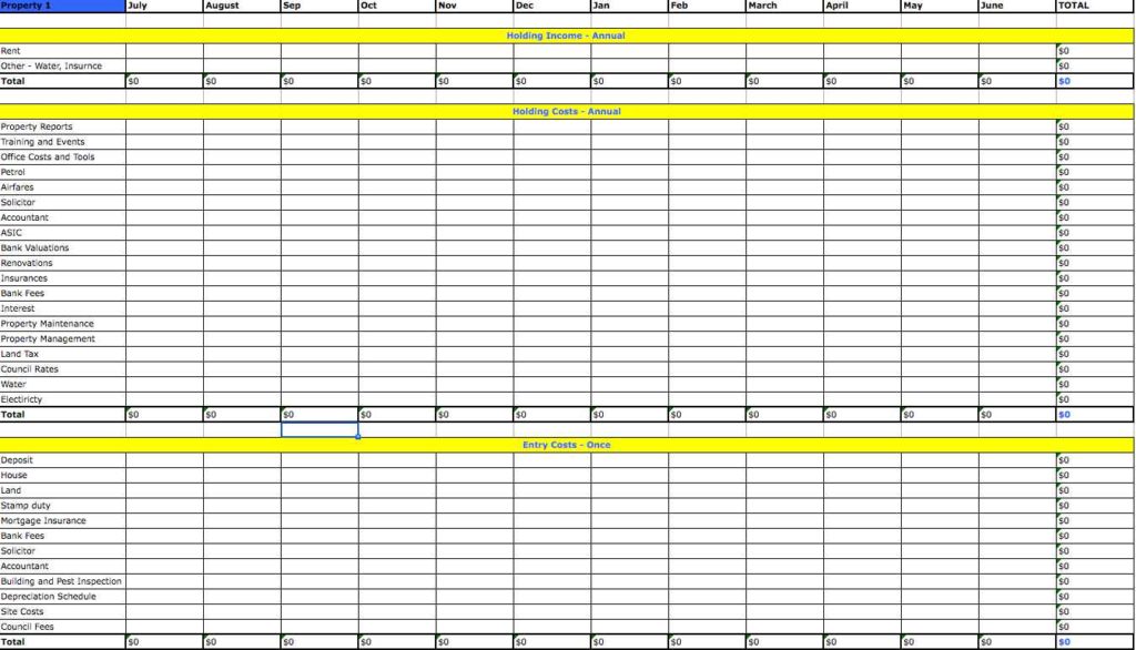 Free Spreadsheet —