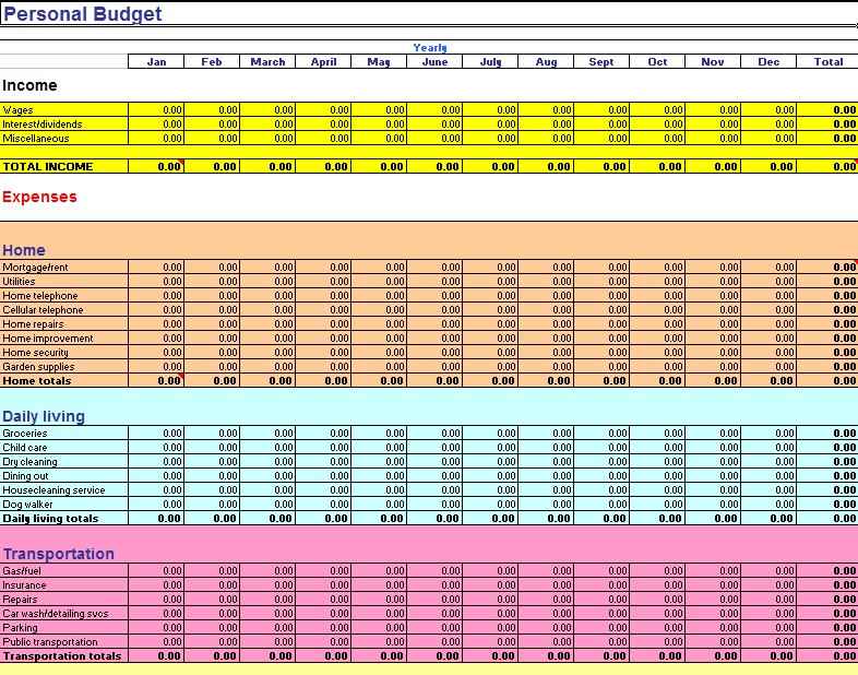 microsoft excel accounting spreadsheet templates —