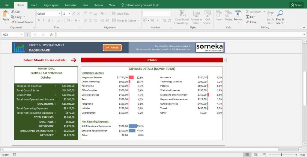 profit margin excel template — profit margin excel template —