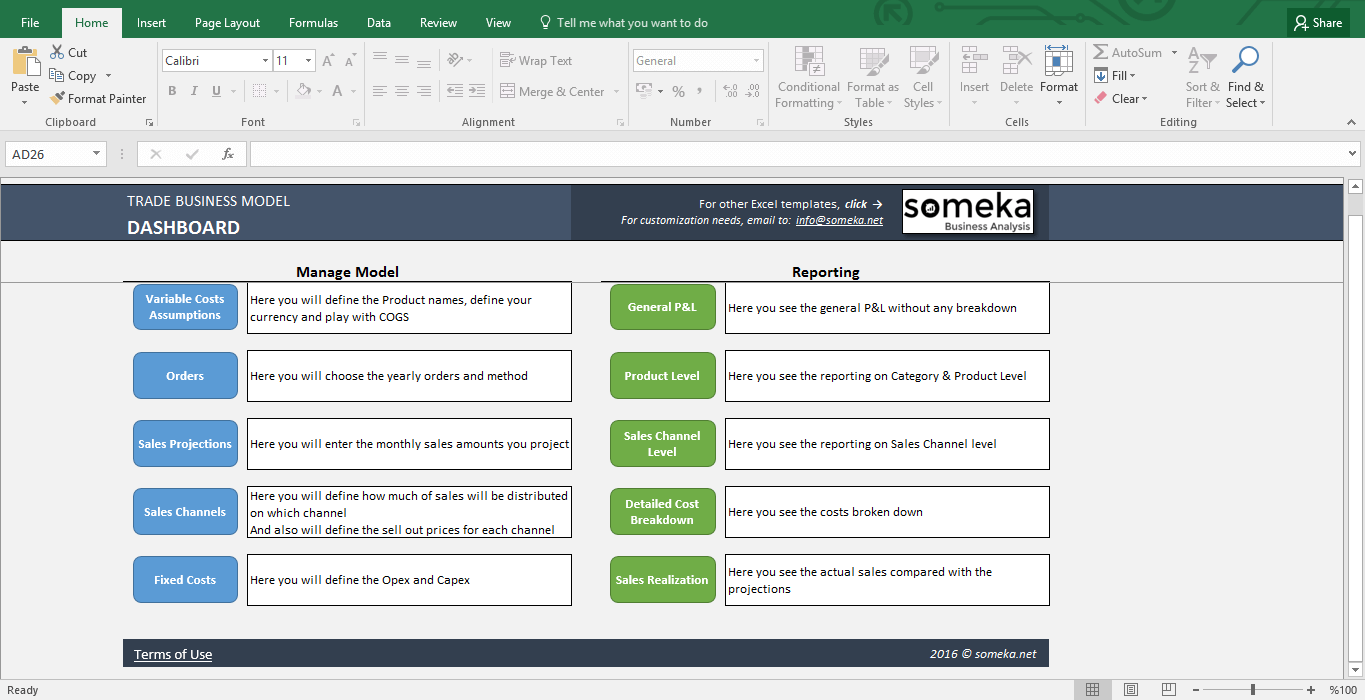 Advanced Excel Spreadsheet Templates —