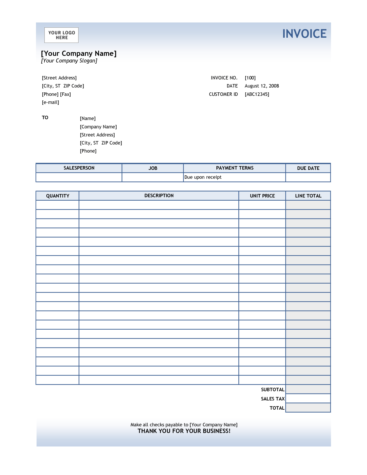 invoicesummarytemplate —