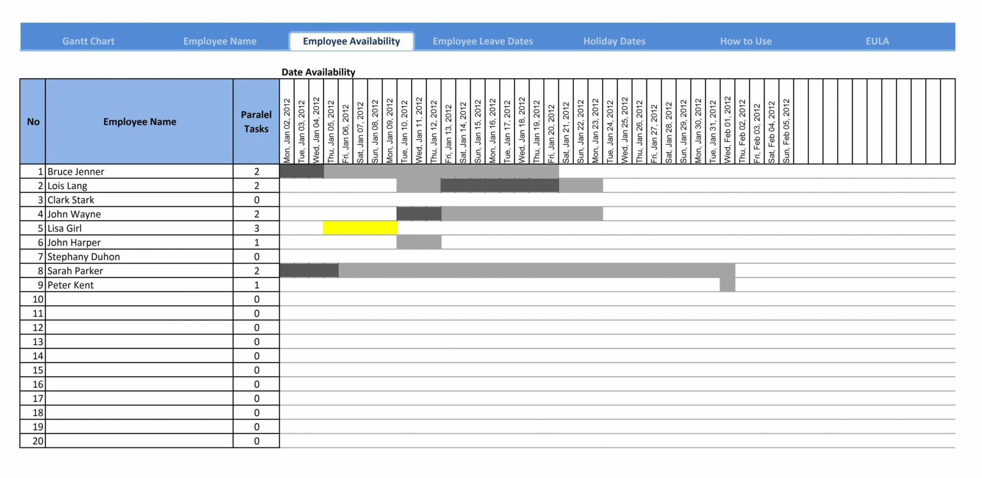 Visio Gantt Chart Template Download Example of Spreadshee visio gantt chart template download.