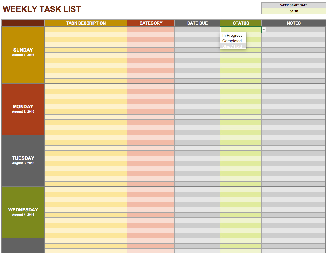 15 Free Task List Templates Smartsheet intended for Microsoft Excel Task Tracking Template 15 Free Task List Templates Smartsheet intended for Microsoft Excel Task Tracking Template