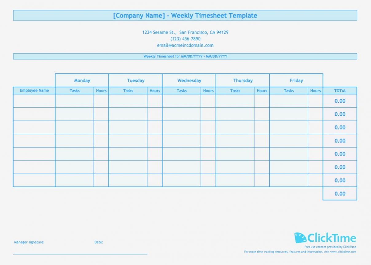 Employee Timesheet Spreadsheet Spreadsheet Softwar employee timesheet