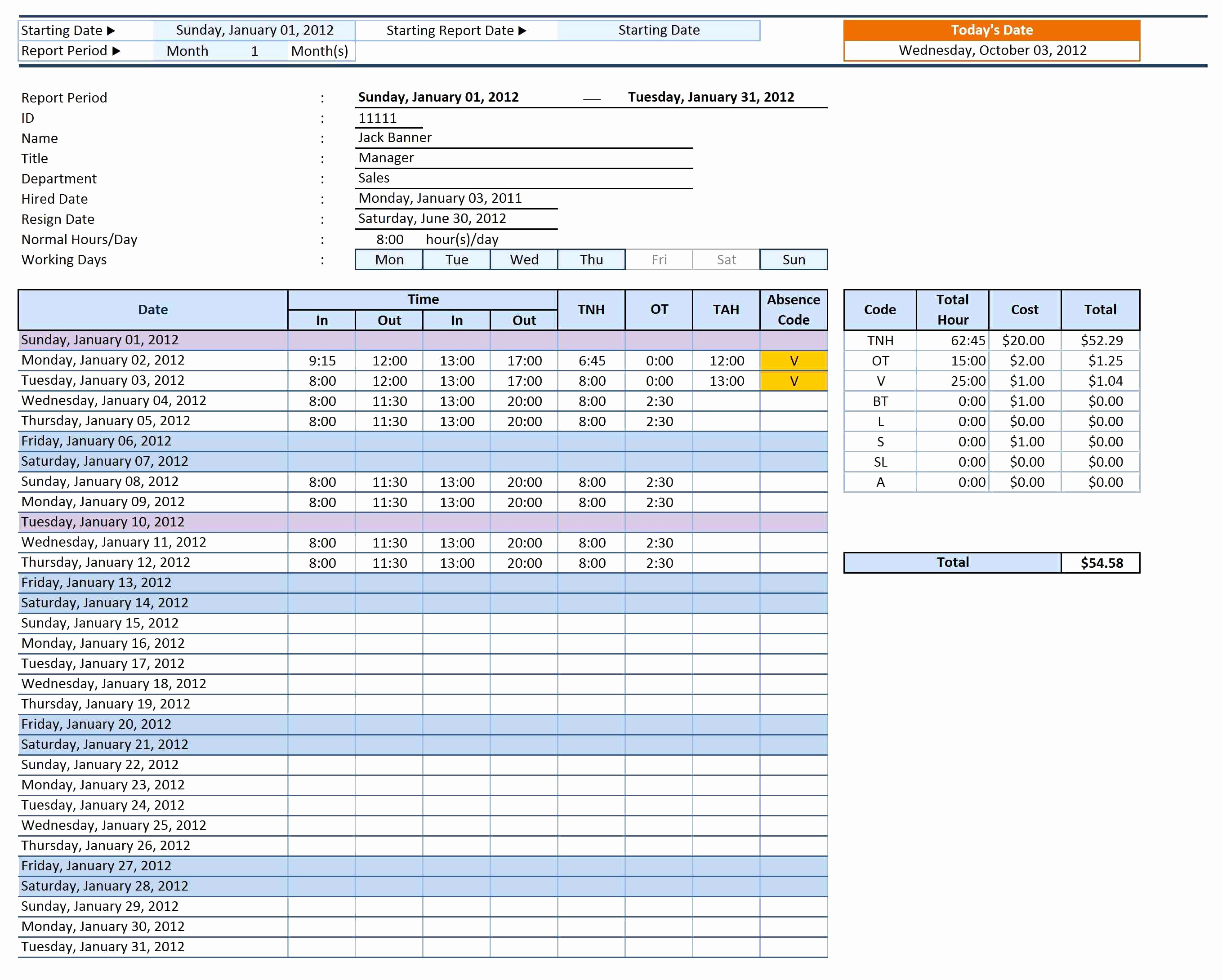 Business Spreadsheet Software —