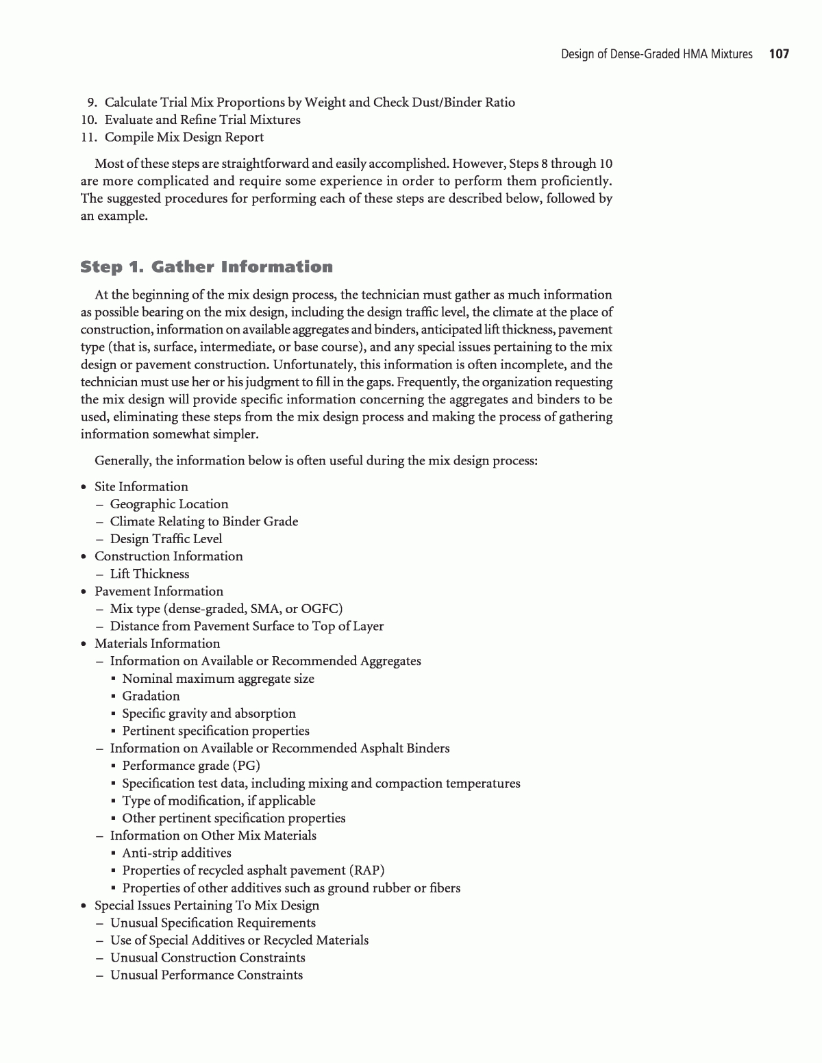 Asphalt Mix Design Spreadsheet intended for Chapter 8 Design Of