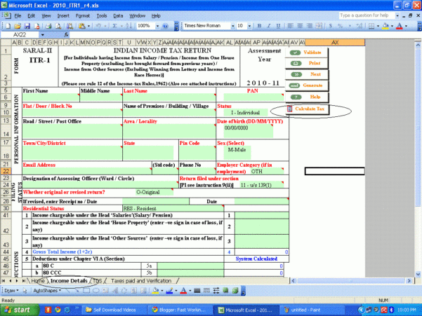 Australian Tax Calculator Excel Spreadsheet Google Spreadshee
