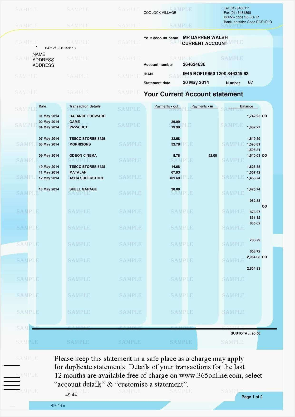 Bank Account Spreadsheet Template within Bank Account Spreadsheet Excel