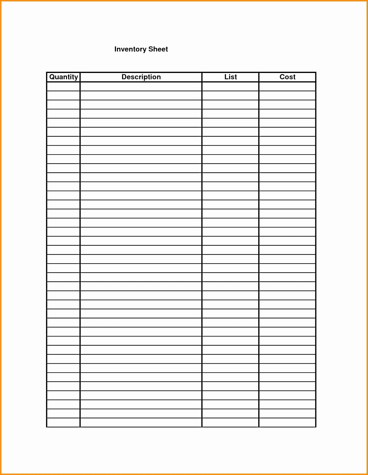 Blank Spreadsheet To Print with Print Blank Spreadsheet With Google
