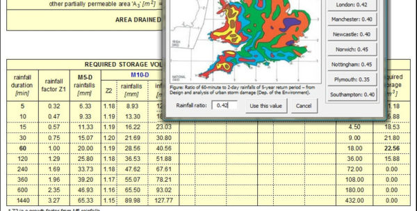 Bre 365 Spreadsheet In Attenuation Tank Design Spreadsheet To Ciria