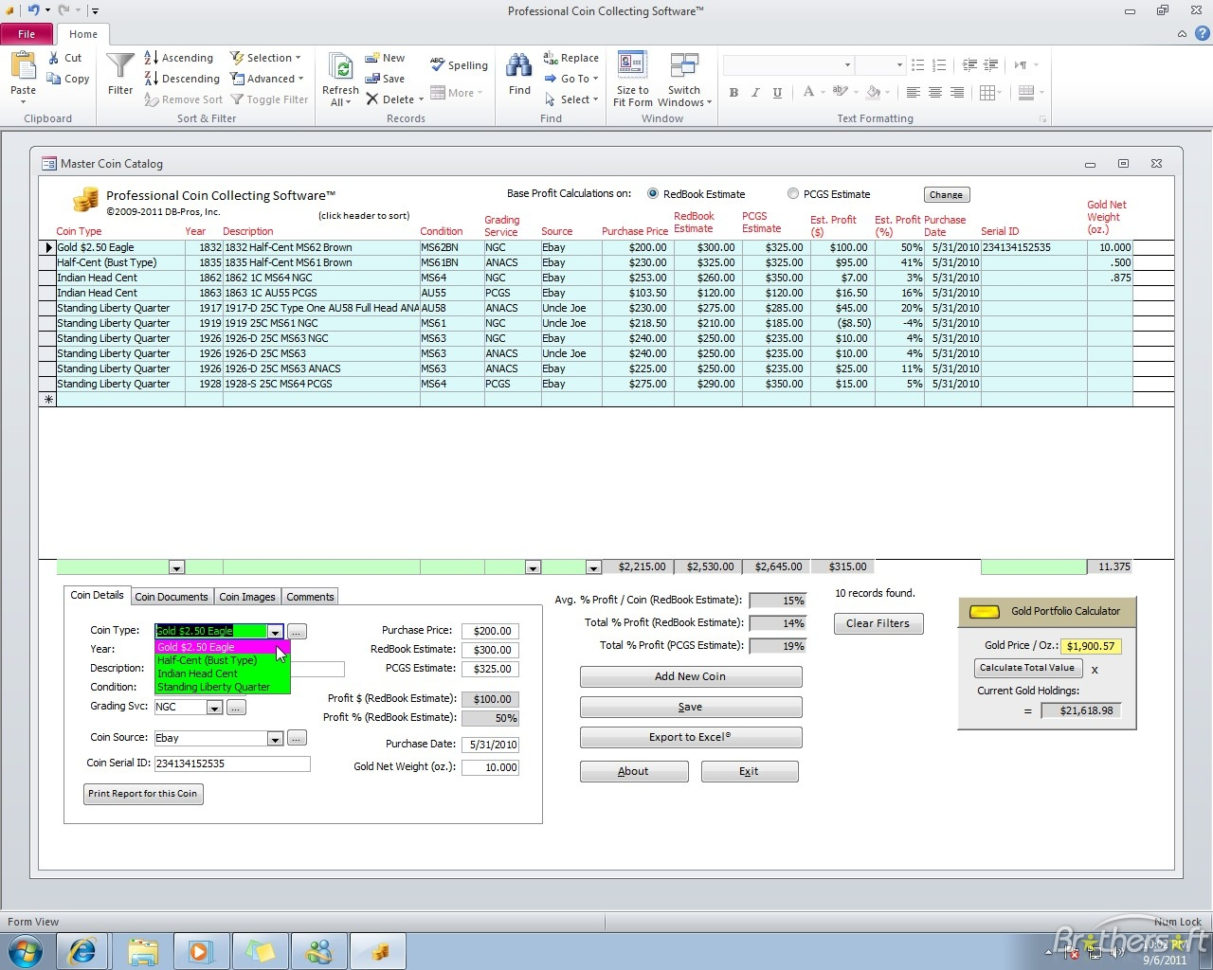 Coin Collecting Spreadsheet Download Google Spreadshee coin collecting