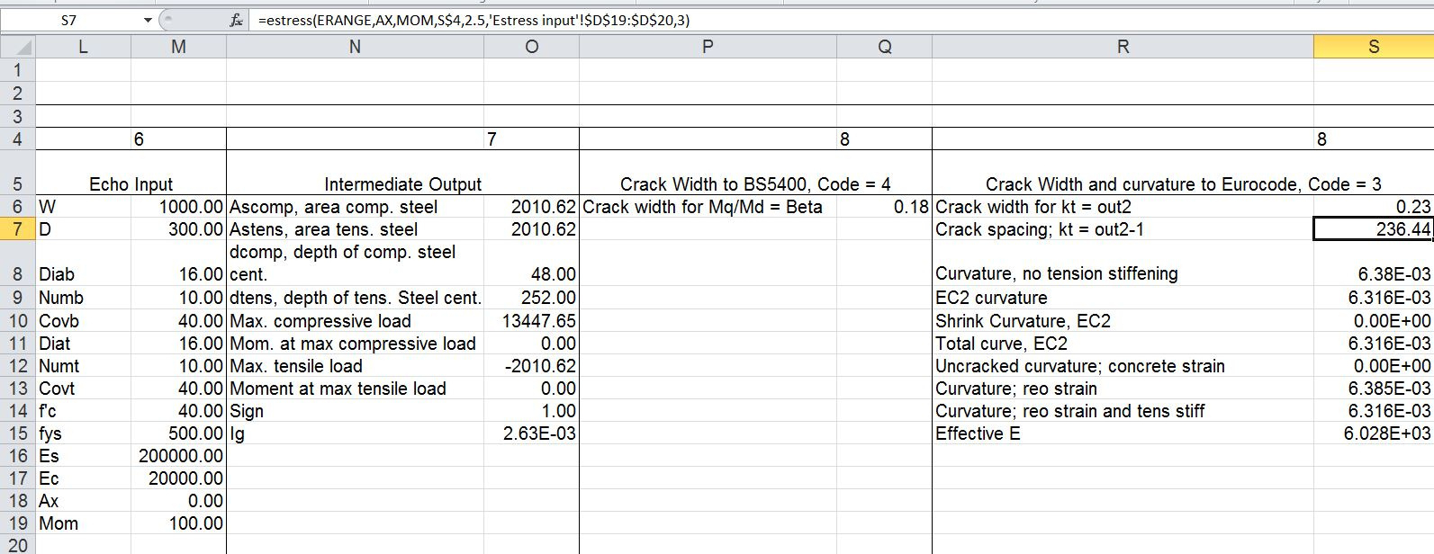 Column Design Eurocode 2 Spreadsheet with Column Design Spreadsheet Is