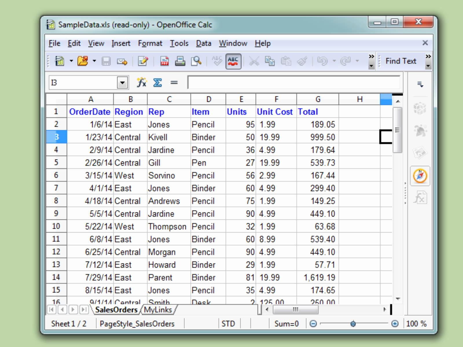 Create Excel Spreadsheet Online —