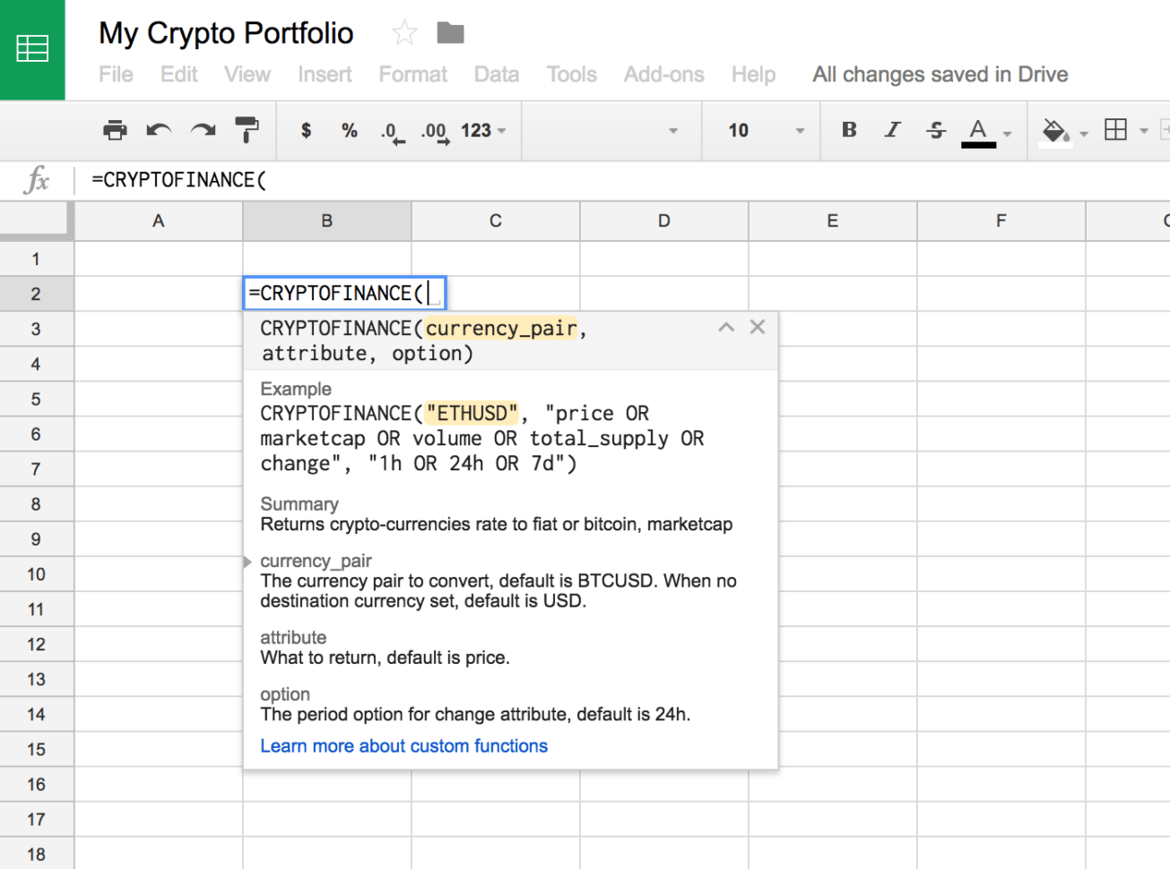 Cryptocurrency Excel Spreadsheet Google Spreadshee cryptocurrency