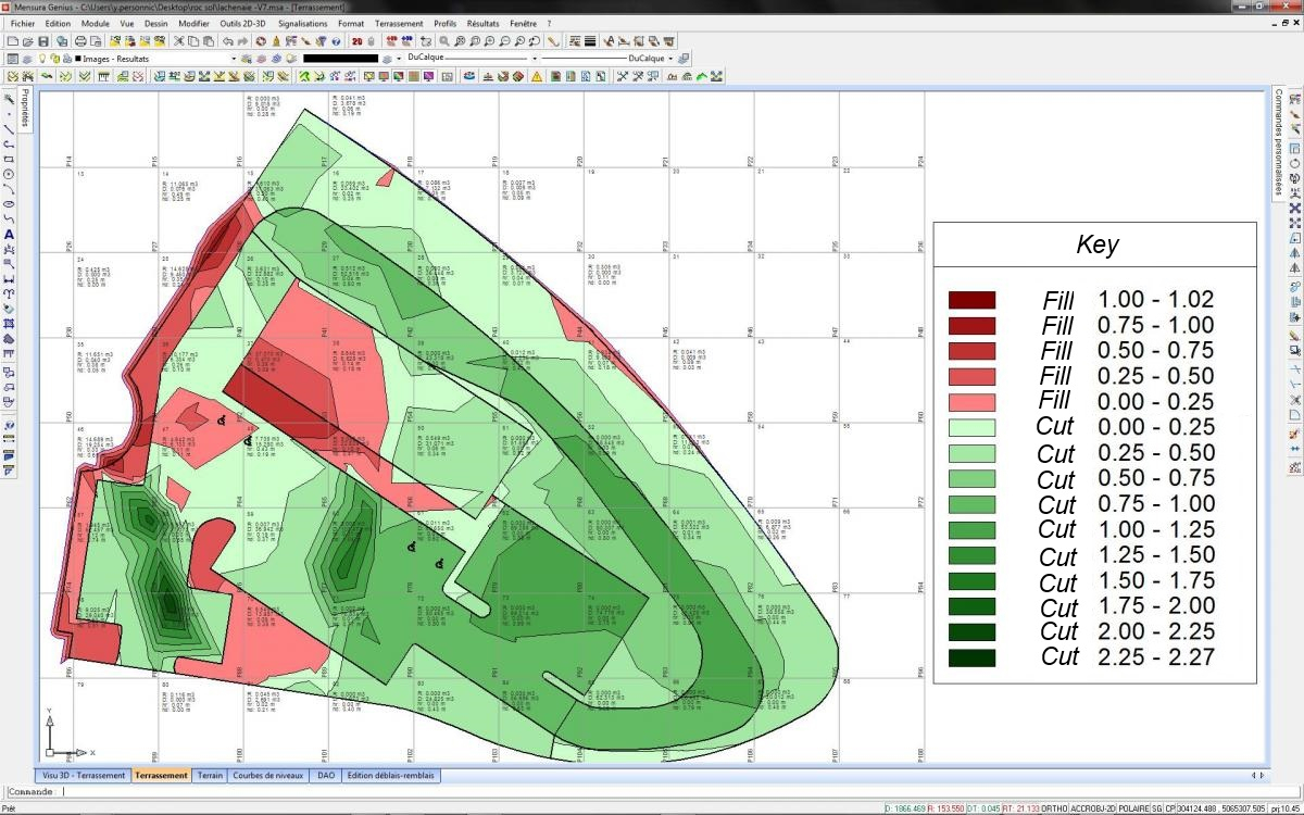 Cut And Fill Excel Spreadsheet in Calculate Cut And Fill Volume