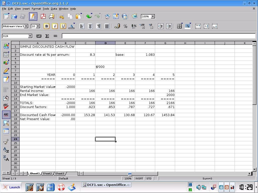 Development Feasibility Spreadsheet —