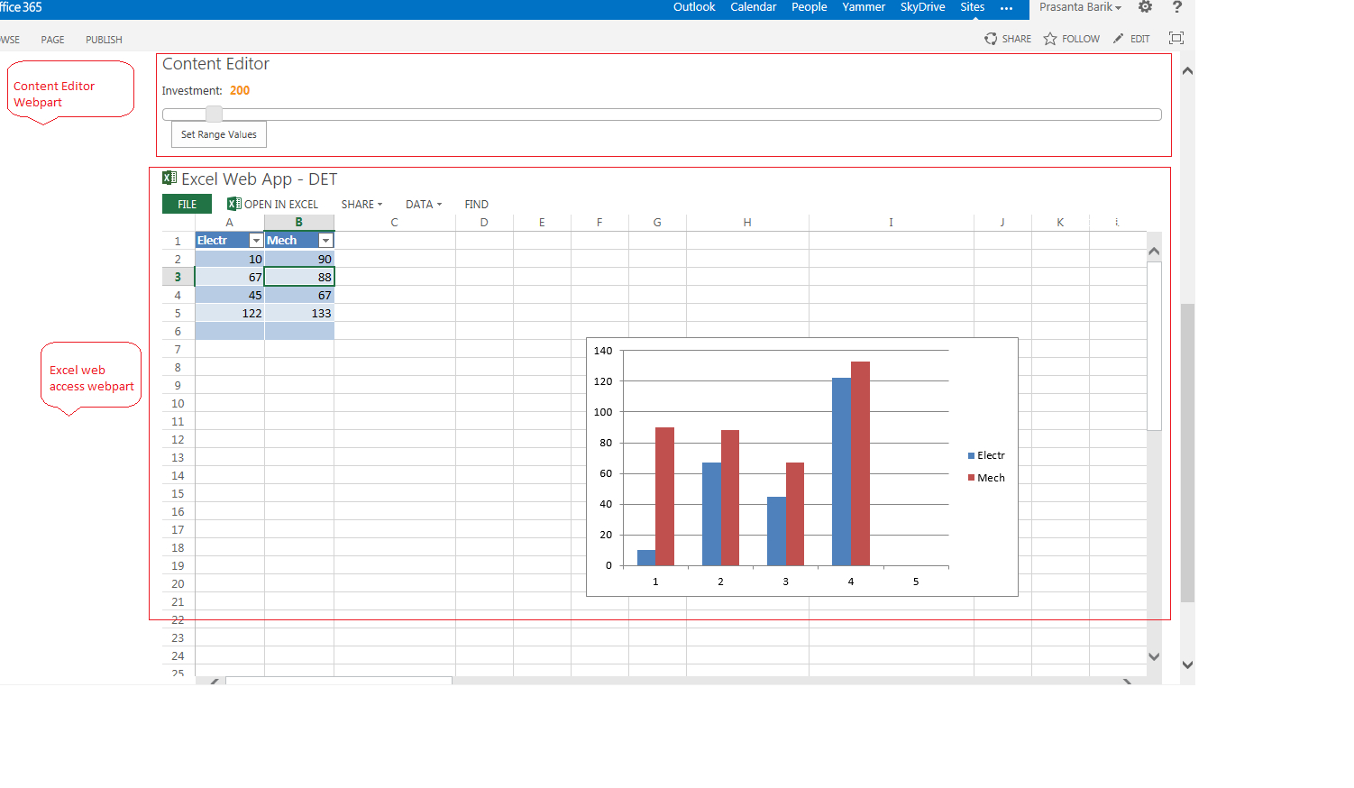 Display Excel Spreadsheet In Sharepoint 2013 —