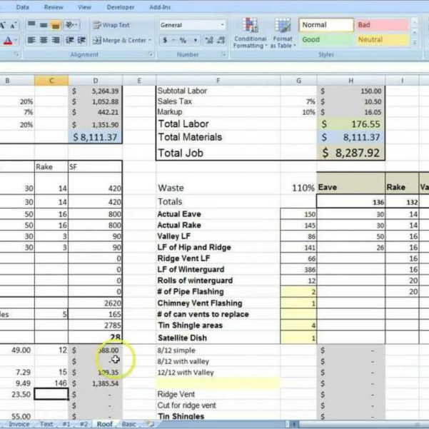 Electrical Estimating Excel Spreadsheet Google Spreadshee electrical