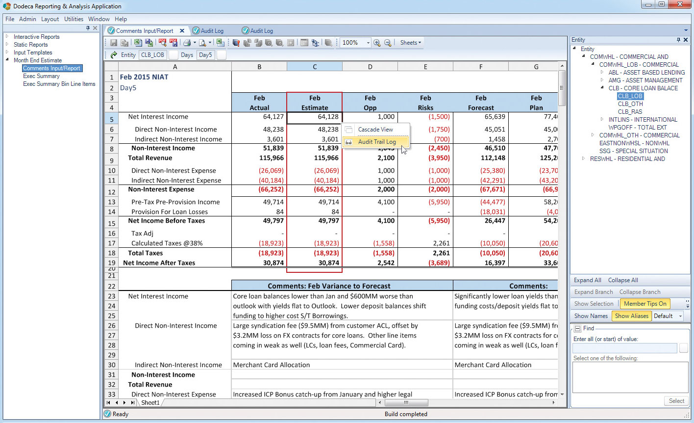 Enterprise Users Use Spreadsheet Database And Accounting Software