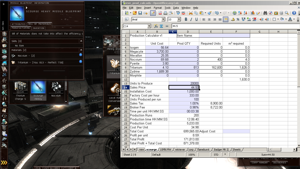 Eve Online Excel Spreadsheet In Virtual Brain Online Knowledge Base