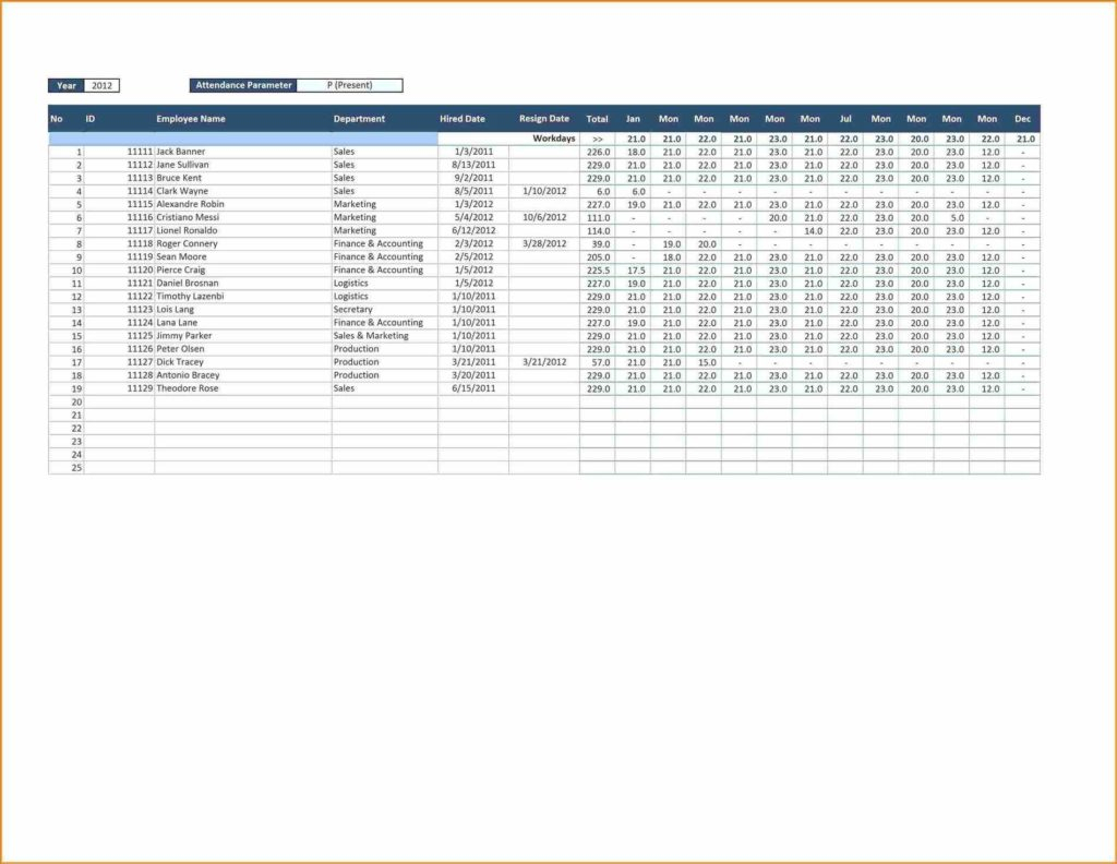 Excel Spreadsheet Examples Download —