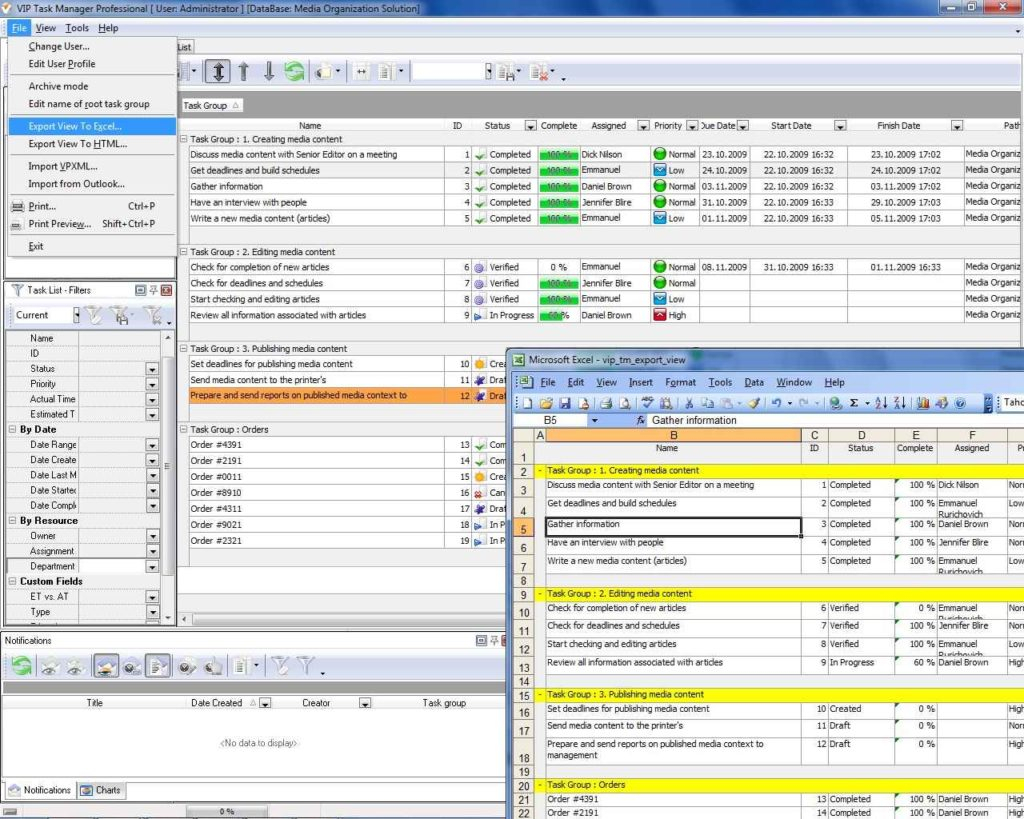 Excel Spreadsheet For Tracking Tasks regarding Task Management Excel