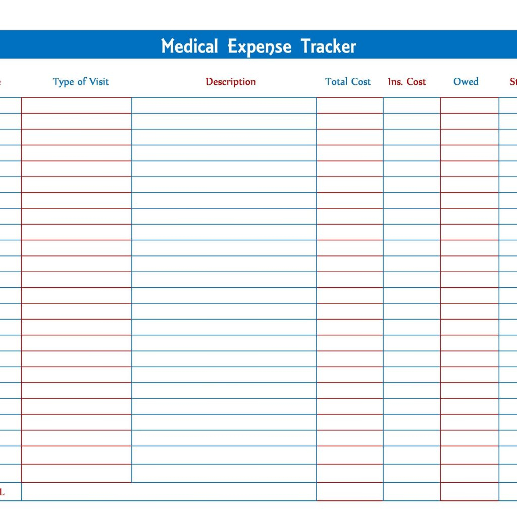 Expenditure Tracking Spreadsheet regarding Monthly Expense Sheet Excel