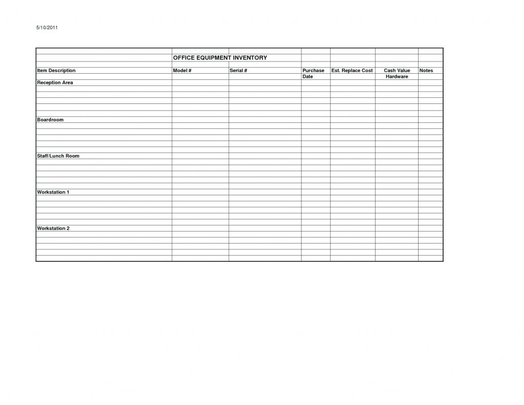 Football Equipment Inventory Spreadsheet Google