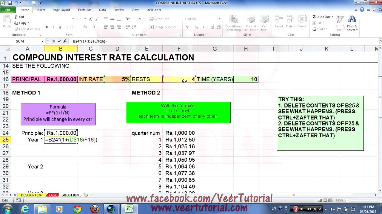 Forex Compound Interest Spreadsheet in Spreadsheet Example Of Excel
