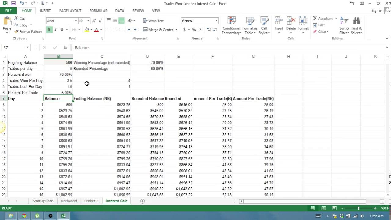 Forex Compounding Spreadsheet Spreadsheet Downloa forex compounding