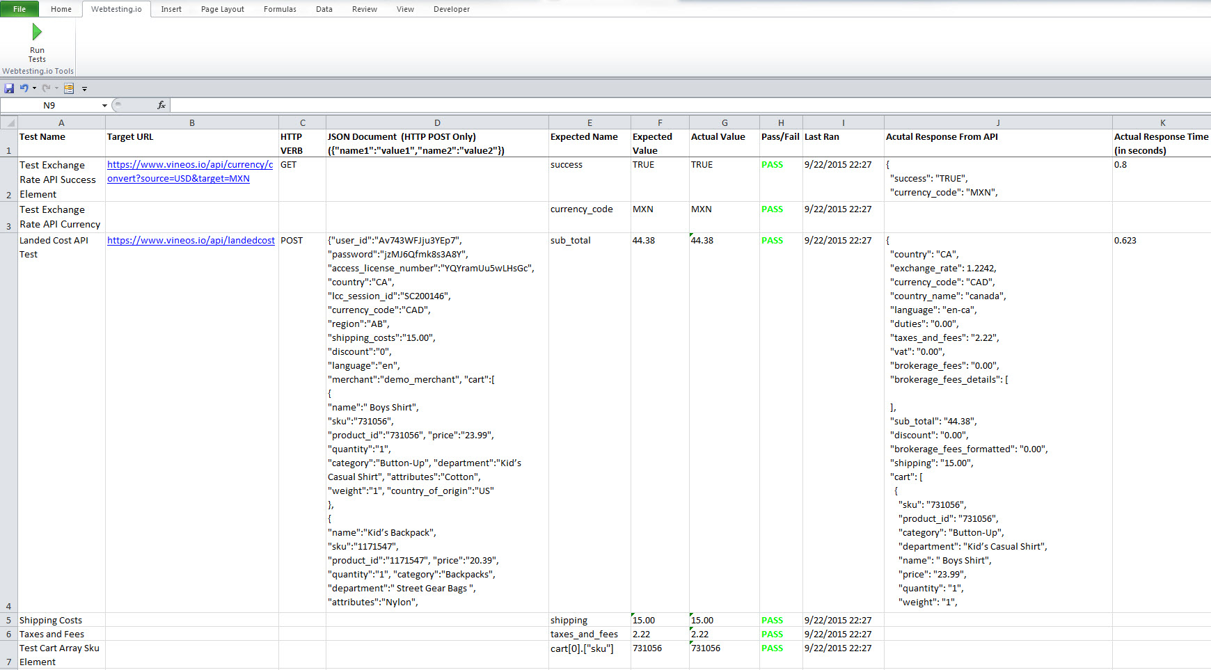 Front End For Excel Spreadsheet in How To Build A Free, Scalable Api