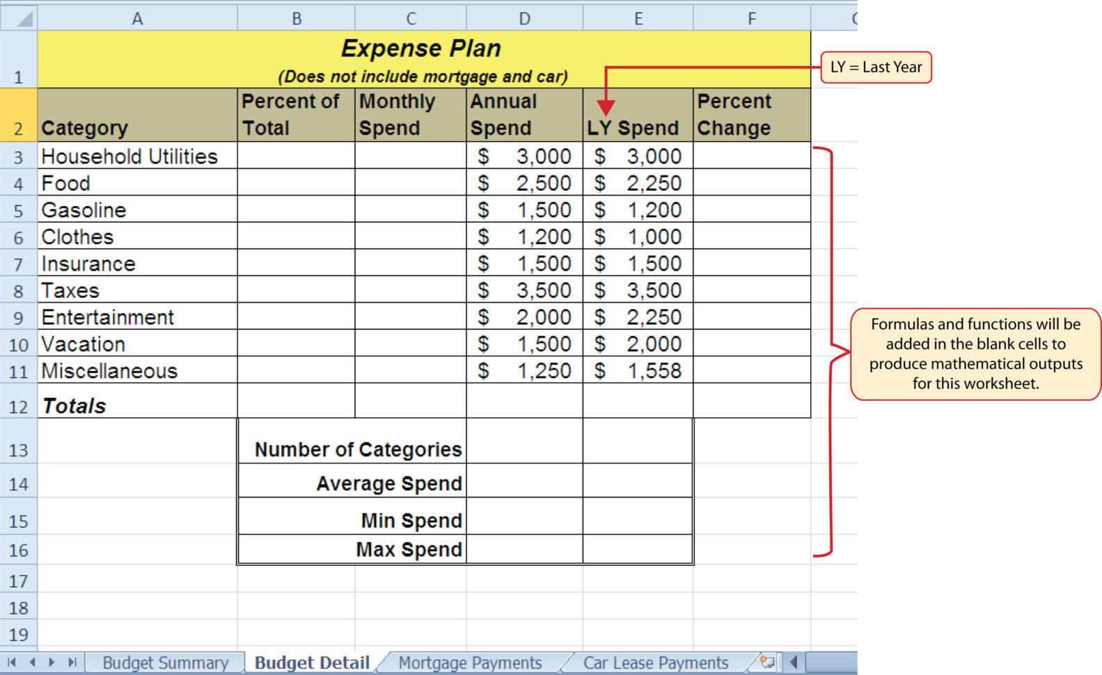Home Contents Insurance Calculator Spreadsheet for Formulas —