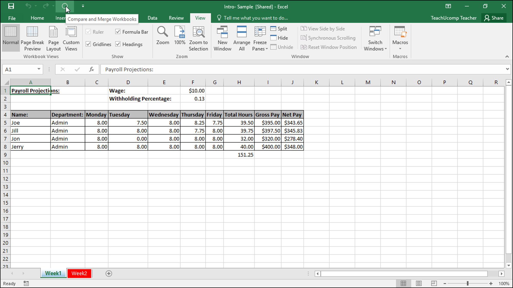 How Do You Make A Spreadsheet Shared In Excel —