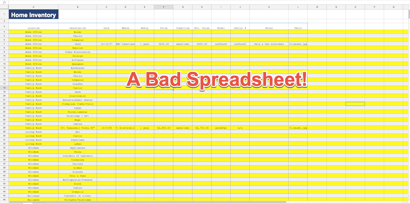 How To Create A Basic Excel Spreadsheet within How To Make Your Excel