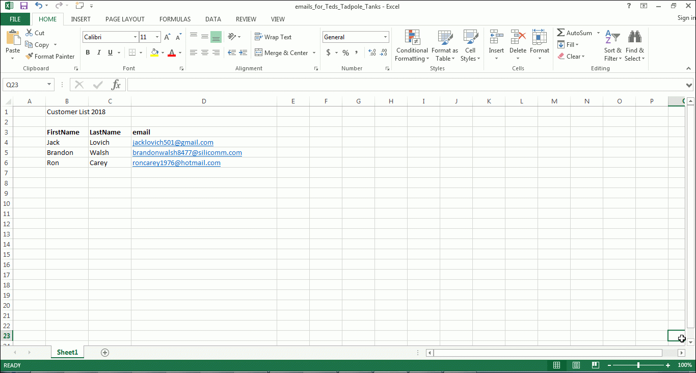 How To Send A Mass Email From Excel Spreadsheet —