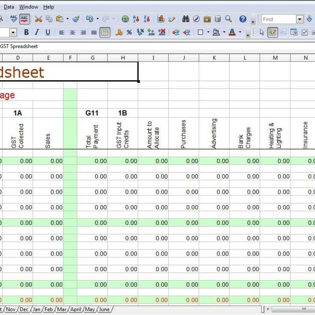 How To Set Up Excel Spreadsheet For Business Expenses Spreadsheet